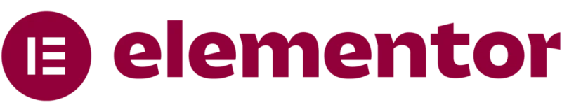 Elementor Logo Full Red